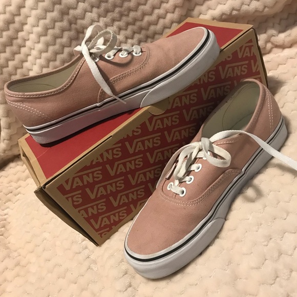 vans authentic mahogany rose
